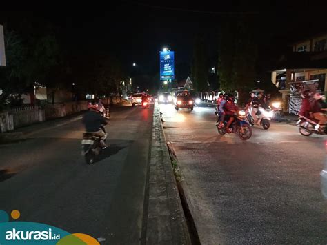 Dilarang Konvoi Saat Malam Takbiran Jalan Di Samarinda Sepi