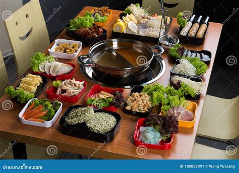 Asian Hot Pot Stock Image Image Of Meat Asia Choices 100833091