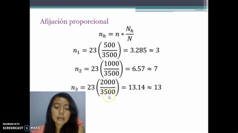 Ejercicio De Muestreo Estratificado Youtube