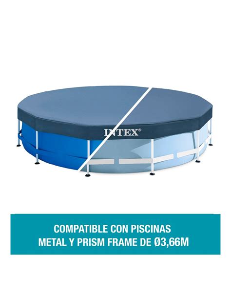 Cobertor Para Piscina Estructural Redonda Cm Intex Ezcomerce