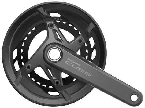 Shimano Cues Fc U Speed Crank With Chain Guard Crankset