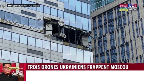 Russie Une Attaque De Drones D Jou E Moscou Forte Explosion Mais