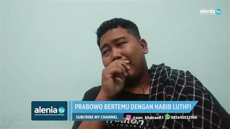 Prabowo Calon Presiden 2024 Hadiahi Keris Saat Bertemu Habib Luthfi