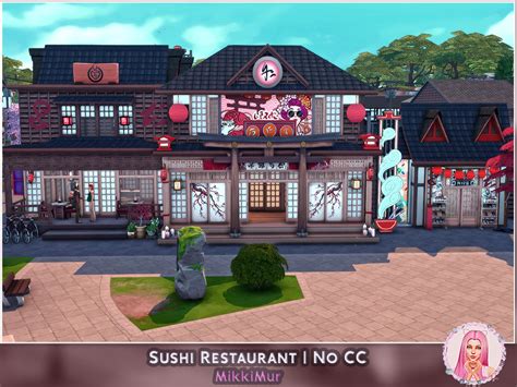 The Sims Resource Sushi Restaurant