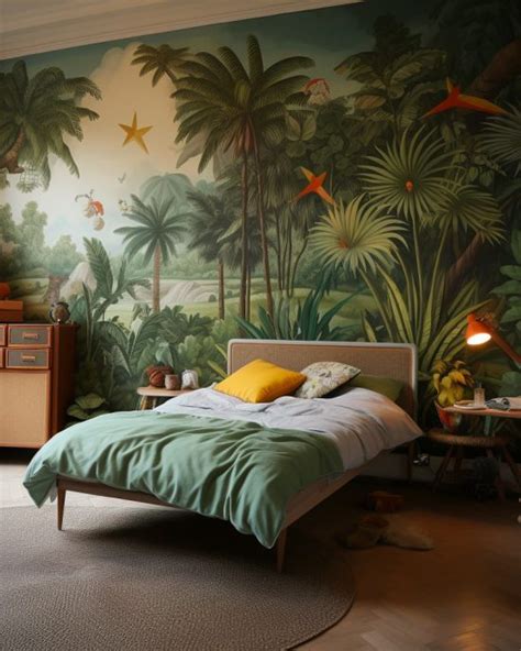 Cr Er Une D Co Jungle Dans La Chambre Des Ados My Blog Deco