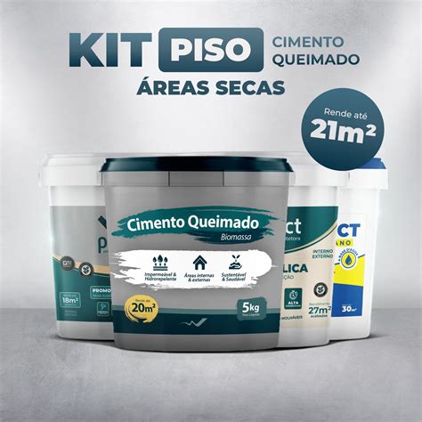 Kit Piso Cimento Queimado Biomassa M Biomassa Do Brasil