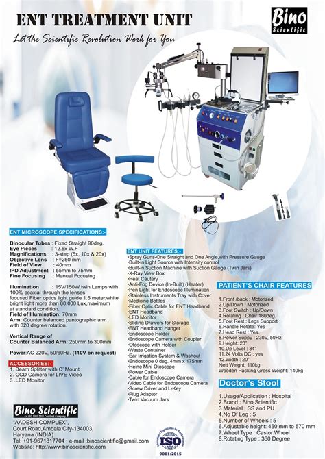 Ent Unit Manufacturers Ent Treatment Unit Manufacturers Ent Workstation