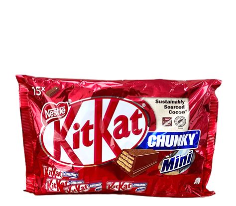 Kit Kat Chunky Mini Chocolate Con Leche Nestl Barra X Gramos