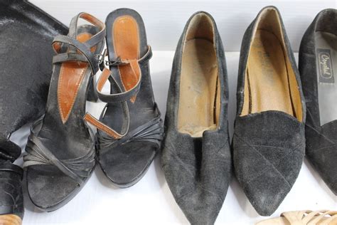 (8) Pairs Shoes - Various Sizes 8-9 - Bodnarus Auctioneering