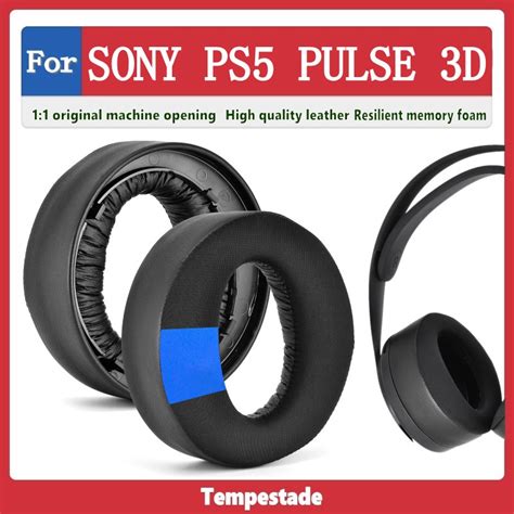 適用於 Sony Ps5 Pulse 3d Wireless 耳罩 耳機套 耳機罩 替換耳套 頭戴式耳機保護套 蝦皮購物