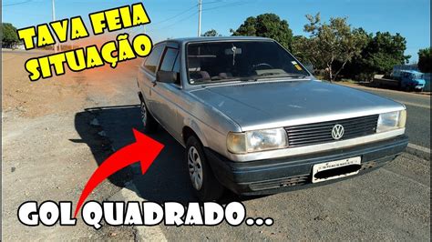 TAVA FEIA A SITUAÇÃO DO MEU GOL QUADRADO YouTube