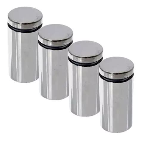 Kit 4 Prolongador Aço Inox Escovado 25 X 100mm Frete grátis