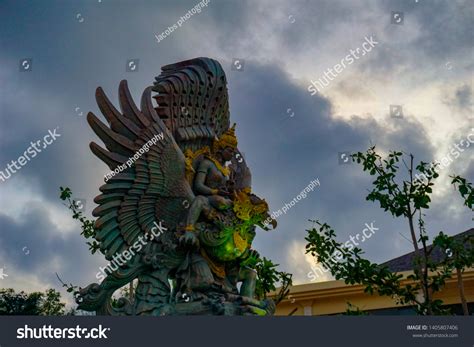 Picture Garuda Statue Bali Landmark Blue Stock Photo 1405807406