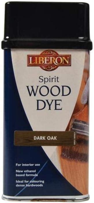 Liberon Wdsdo250 Spirit Wood Dye Dark Oak 250ml Uk Diy And Tools