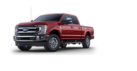 2020 Ford Superduty F 250 Xlt Rapid Red 67l Power Stroke® V8 Turbo