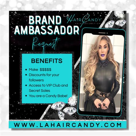 Brand Ambassador Request La Hair Candy Long Beach Ca Brazillian Hair Bundles Wigs Black