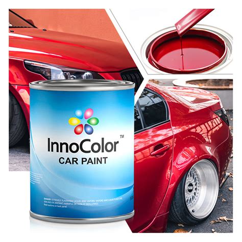 Manufacture Refinish Acrylic Innocolor Basecoat Spray Auto Paint Primer