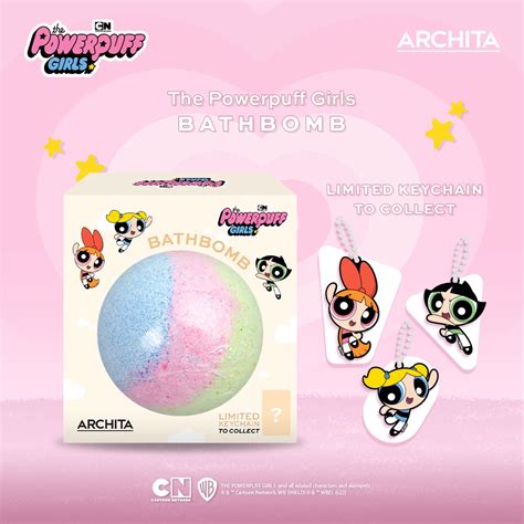 Archita The Powerpuff Girls Bath Bomb Shopee Thailand