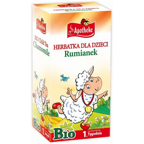 Herbatka Dla Dzieci Rumiankowa Bio X G Apotheke Ekocorner