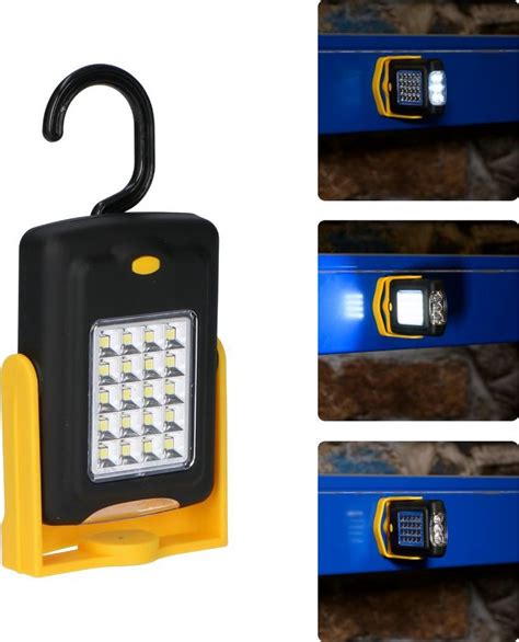 Proventa Mini Werklamp Op Batterijen Led Draagbare Looplamp Met