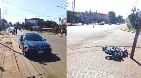 Motociclista Result Herido En Un Siniestro Vial Primera Edici N