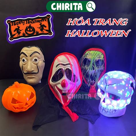 Mặt Nạ Halloween Kinh Dị Cho Bé & Người Lớn - Đèn Halloween Có Nhạc ...