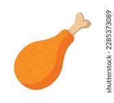 Turkey Leg Vector Clipart Image Free Stock Photo Public Domain