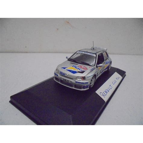 RENAULT CLIO MAXI RALLY MONTE CARLO 1995 RAGNOTTI 1 43 ALTAYA IXO CAJA