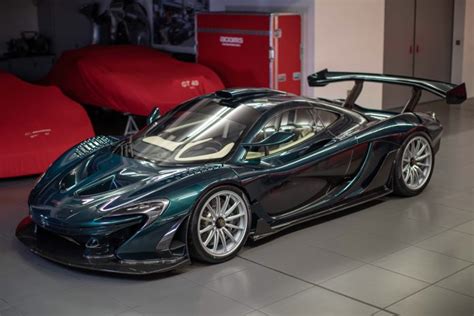 Lanzante Reveals McLaren P1 GT In Deep Bottle Green F1 GT Tribute