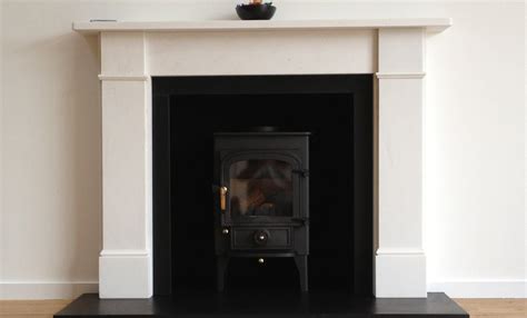 Clearview Pioneer 400 Multifuel Stove Fireplace Slate Hearth