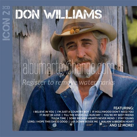 Album Art Exchange - Don Williams ICON 2CD by Don Williams - Album Cover Art