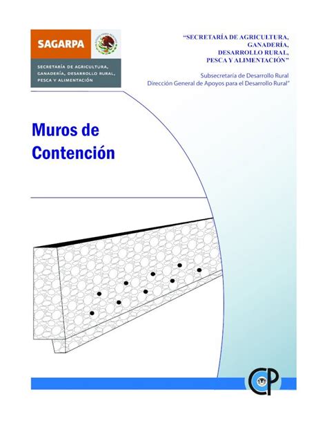 Pdf Muros De Contenci N Sagarpa Dokumen Tips