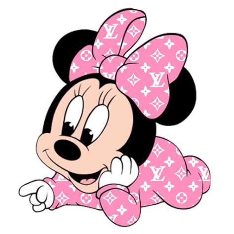 Louis Vuitton Feat Disney Baby Minnie Minnie Mouse Drawing Mickey