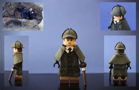 Custom Lego Sherlock Holmes My First Official Custom Of 20 Flickr