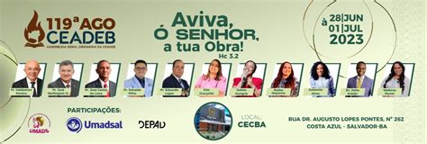 CEADEB Convenção Estadual das Assembleias de Deus da Bahia