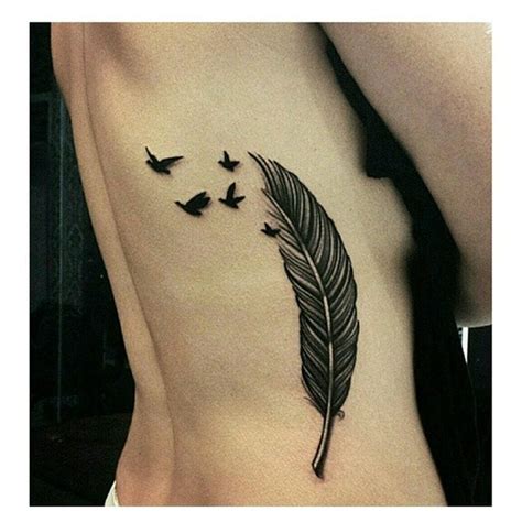 Lista Imagen Tatuajes De Plumas En El Costado Cena Hermosa