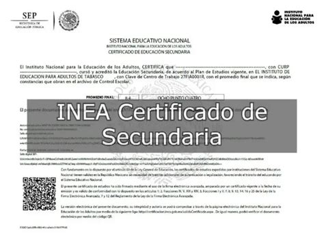 Cómo sacar mi Certificado de Secundaria para imprimir 2022