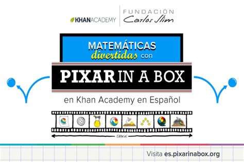 Khan Academy En Espa Ol Presenta Su Nueva Secci N Pixar In A Box