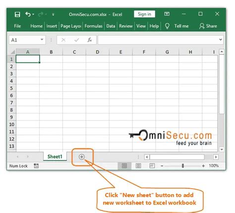 Excel Insert A New Worksheets