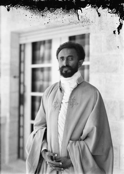 Haile Selassie I Tafari Makonnen Gudisa Emperor Of Ethiopia