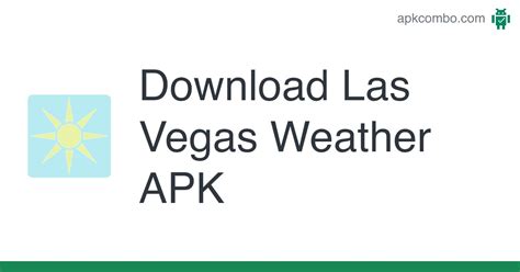 Las Vegas Weather Apk Android App Free Download