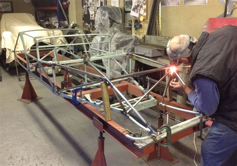 Lotus 11 - Chassis repair - Riversdale Restoration