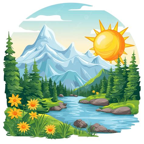 Desenhos De Paisagens Natural - Desenhos De Paisagens Naturais