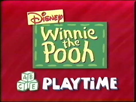 Playtime New Adventures Of Winnie The Pooh Wiki Fandom