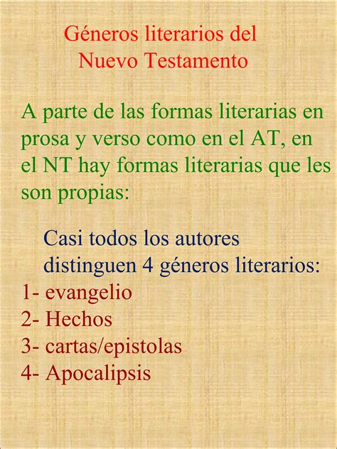 Géneros literarios en la biblia p william PDF Descarga Gratuita