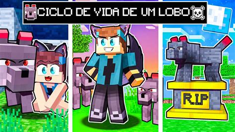 Ciclo De Vida De Um Lobisomem No Minecraft Youtube