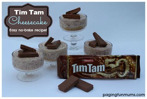 No Bake Tim Tam Cheesecake Recipe Paging Fun Mums