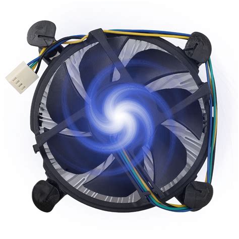 CPU Air Cooler, EEEkit Aluminum Quiet Fan CPU Cooler,CPU Socket ...