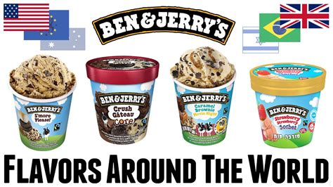 Ben And Jerrys Flavors Around The World Youtube