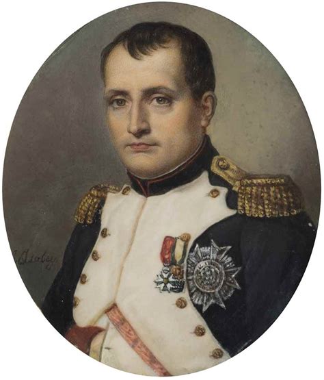 Jean Baptiste Isabey Portrait Of Emperor Napoleon Bonaparte I